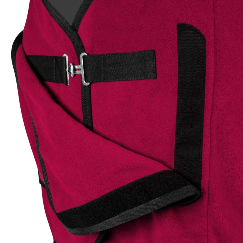 Equestro Coperta in pile con chiusura frontale