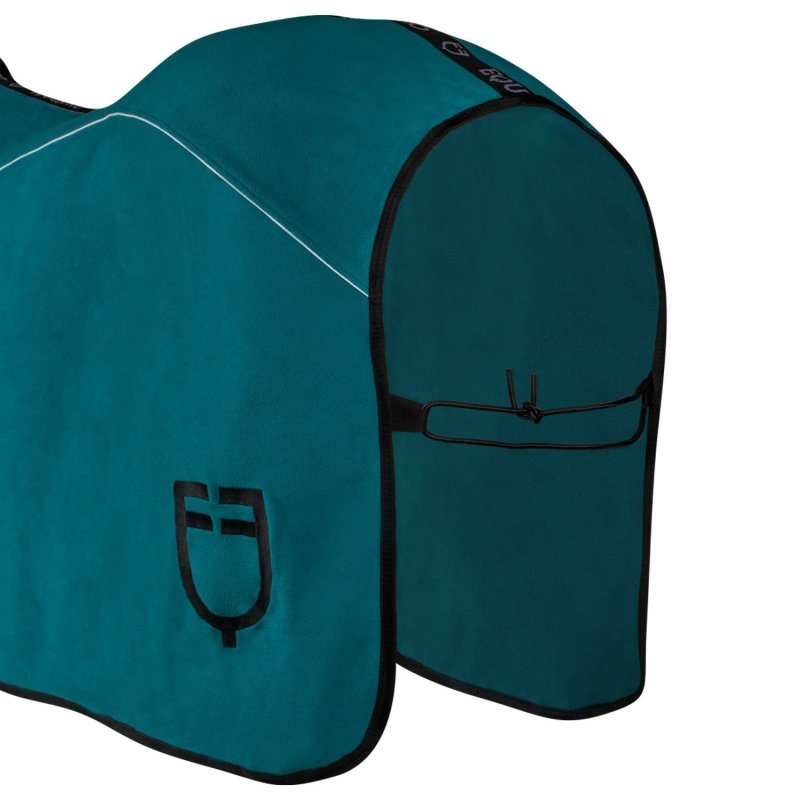 Equestro Coperta in pile con chiusura frontale