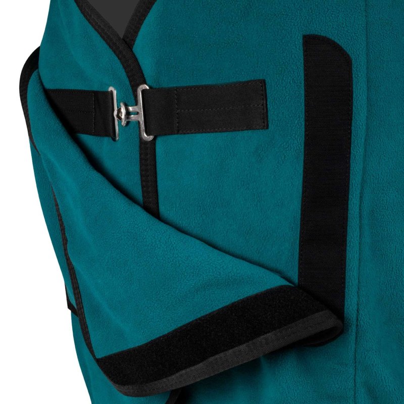 Equestro Coperta in pile con chiusura frontale