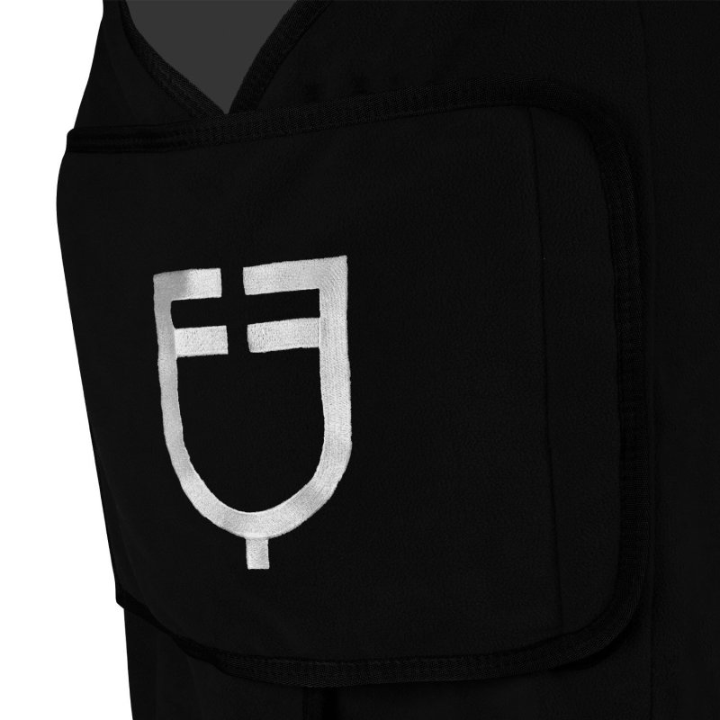 Equestro Coperta in pile con chiusura frontale