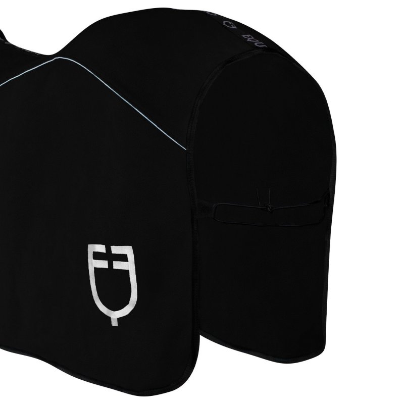 Equestro Coperta in pile con chiusura frontale