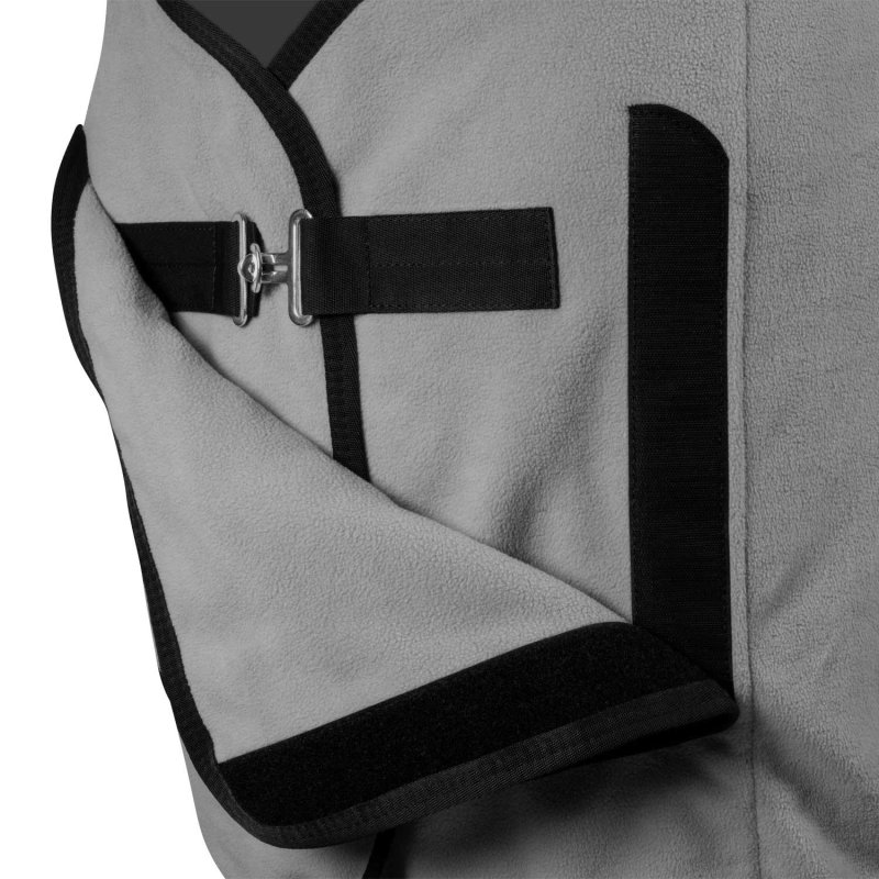 Equestro Coperta in pile con chiusura frontale