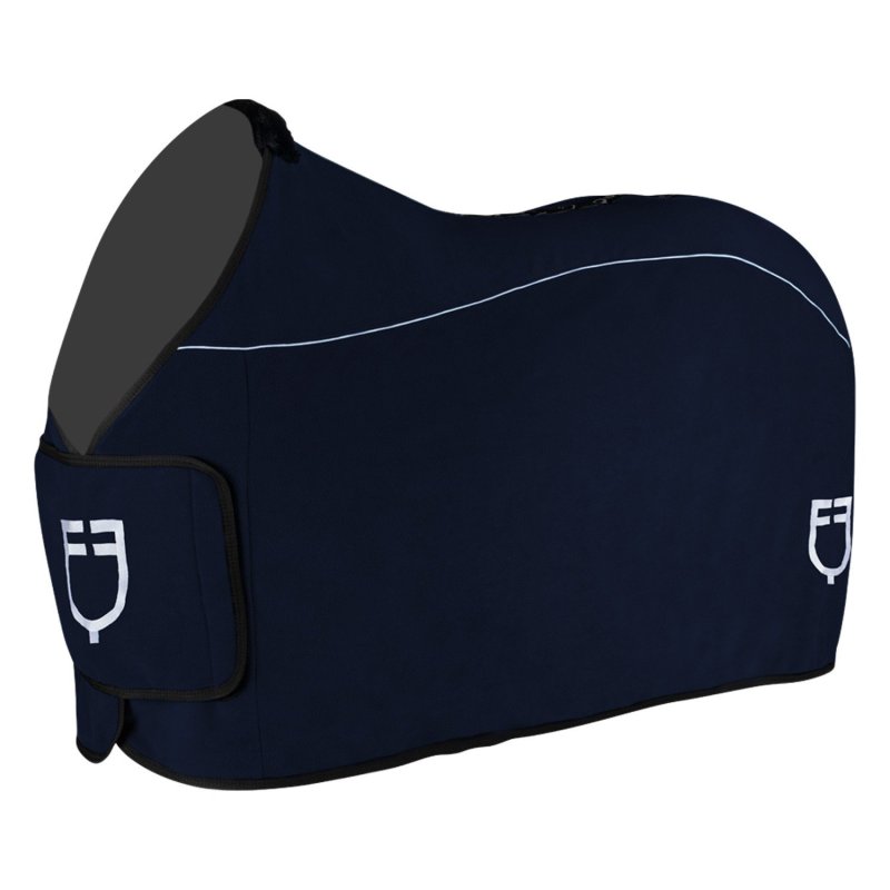 Equestro Coperta in pile con chiusura frontale