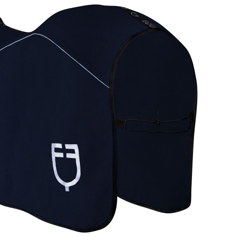 Equestro Coperta in pile con chiusura frontale