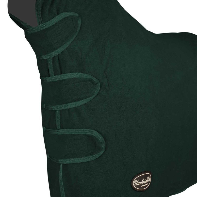 Umbria Equitazione Coperta in pile antipilling Yukon Plus con collo