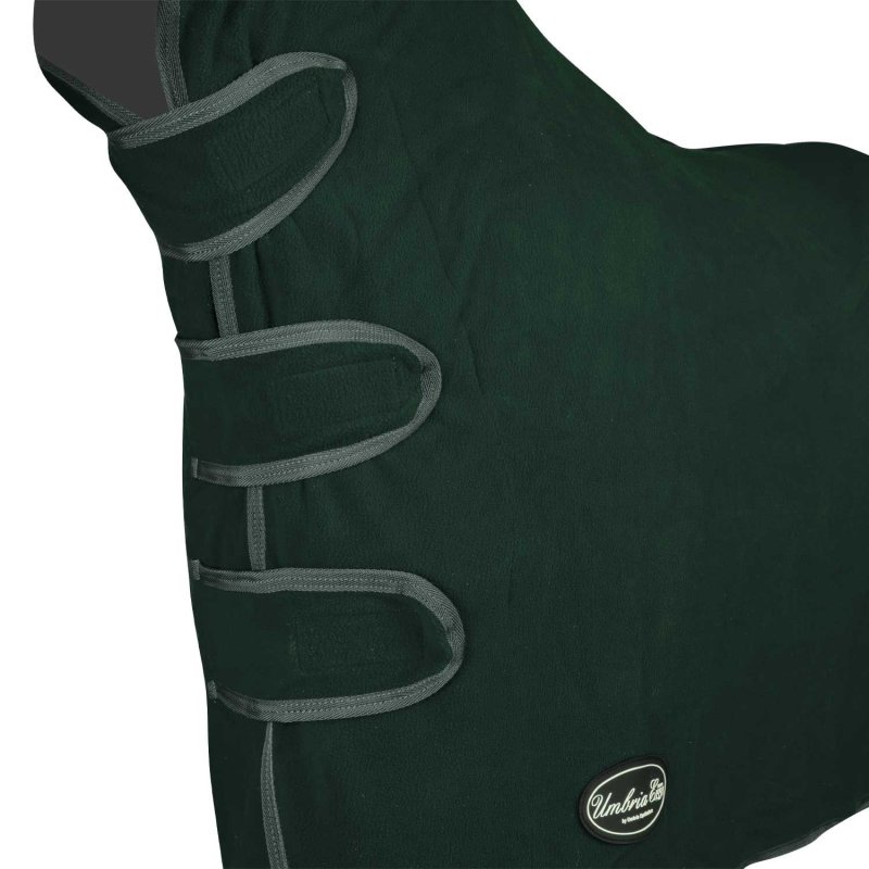 Umbria Equitazione Coperta in pile antipilling Yukon Plus con collo