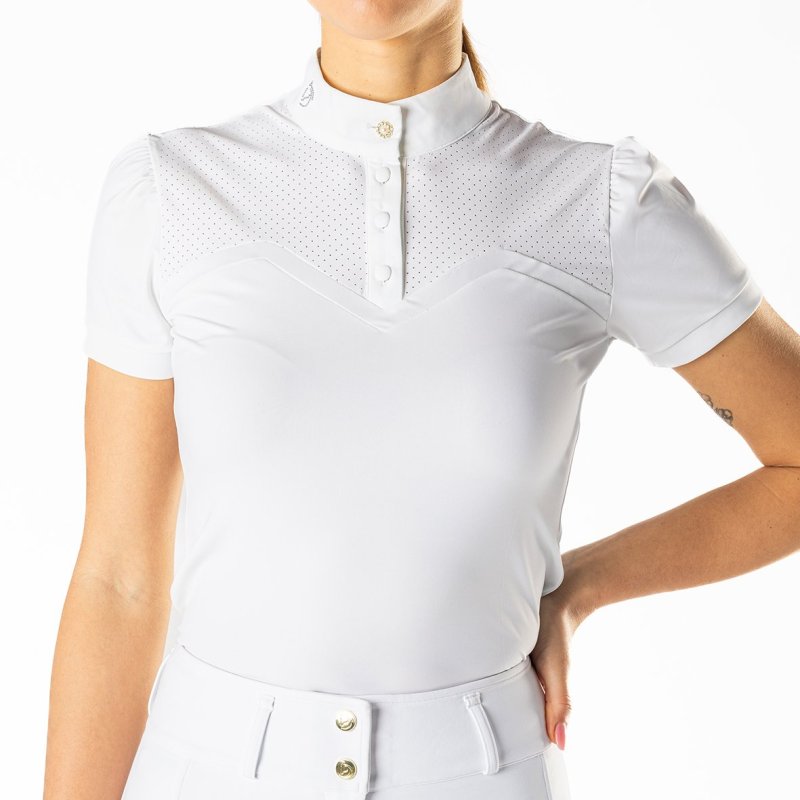 D-istinto Polo da concorso Heartbeat donna