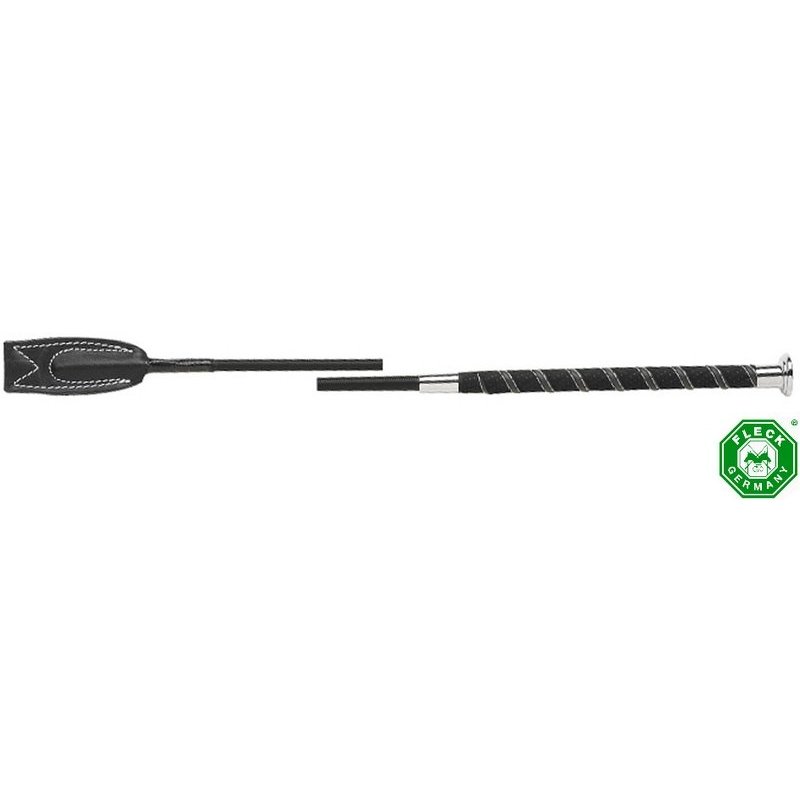 Frustino Fleck manico morbido - 61 cm nero