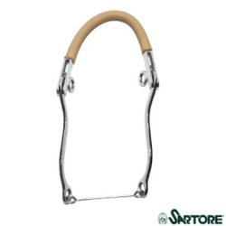 Sartore Hackamore gomma e acciaio inox