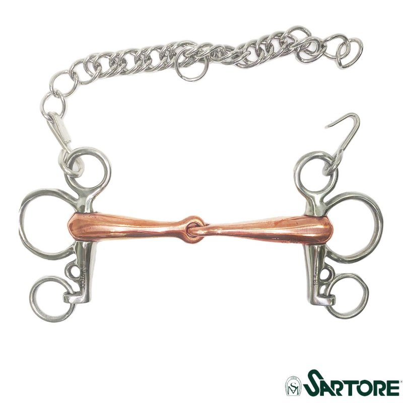 Sartore Pelham rame/inox pieno snodato