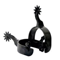 Sartore Speroni in ferro brunito neri - A fascia larga