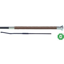 Frustino Fleck manico in pelle