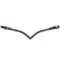 Sartore Frontalino a v strass bianco