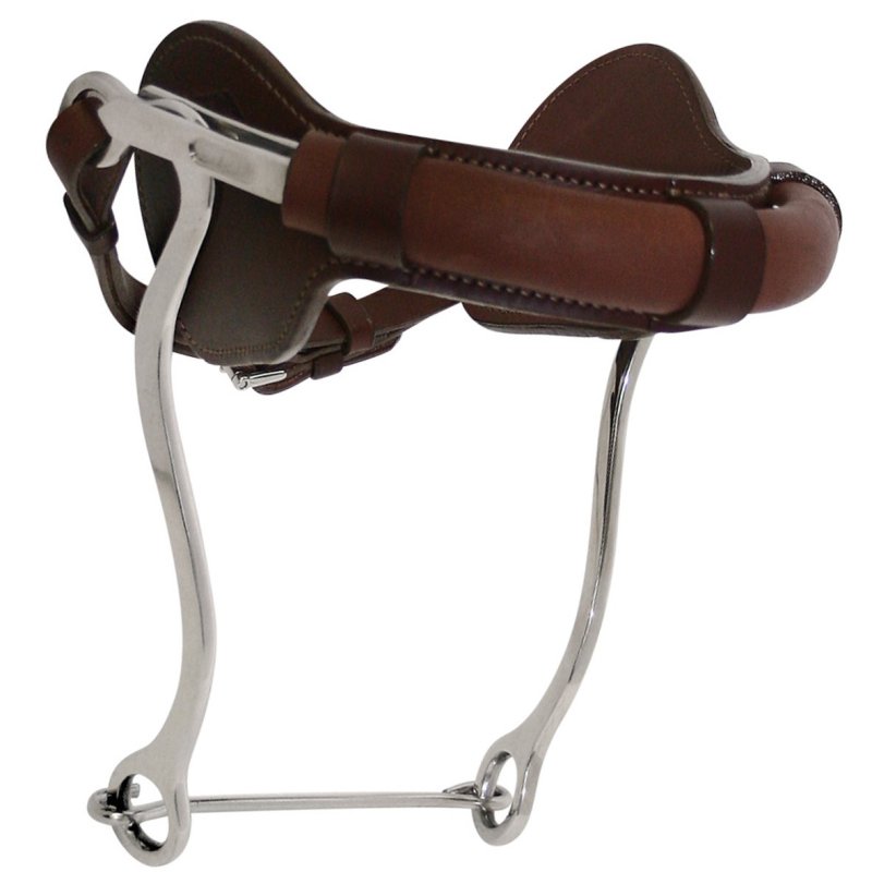 Sartore Hackamore inox rivestito cuoio