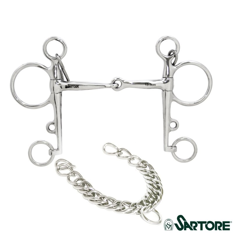 Sartore Pelham snodato inox mm13 pieno