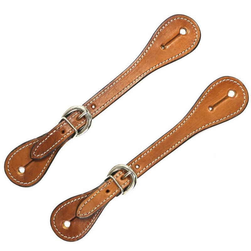 Sartore Cinturini in cuoio per speroni - Western cuciti