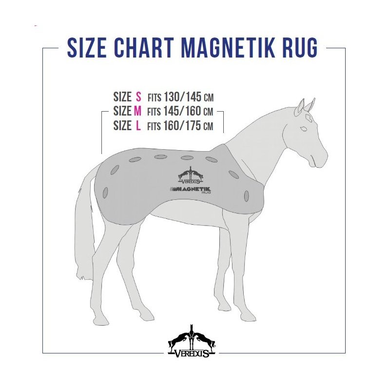 Veredus Magnetik Rug coperta magnetica Nero