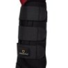 Equestro Stable Boots imbottitura in cotone Nero/Bordeaux