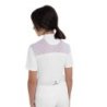 Equestro Polo da concorso bambina con tulle Bianco