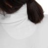 Equestro Polo da concorso bambina a manica corta con inserti mesh Bianco