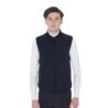 Equestro Smanicato uomo in tessuto tecnico traspirante Blu Navy