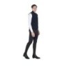 Equestro Smanicato uomo in tessuto tecnico traspirante Blu Navy