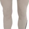 Equestro Pantaloni uomo slim fit con grip al ginocchio Tortora