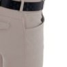 Equestro Pantaloni uomo slim fit full grip Tortora