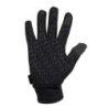 Equestro Guanti Polartech Stretch Pro unisex con interno in pile Nero