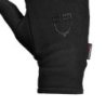Equestro Guanti Polartech Stretch Pro unisex con interno in pile Nero