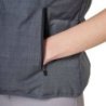 Equestro Smanicato donna trapuntato in lana Grigio