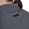 Equestro Smanicato donna trapuntato in lana Grigio
