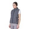 Equestro Smanicato donna trapuntato in lana Grigio