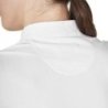 Equestro Polo da concorso da donna a camicia con strass Bianco