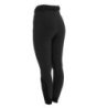 Equestro Pantaloni donna vita alta con grip al ginocchio Nero