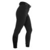 Equestro Pantaloni donna vita alta con grip al ginocchio Nero