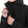 Equestro Softshell lungo donna con apertura posteriore Nero