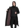 Equestro Softshell lungo donna con apertura posteriore Nero