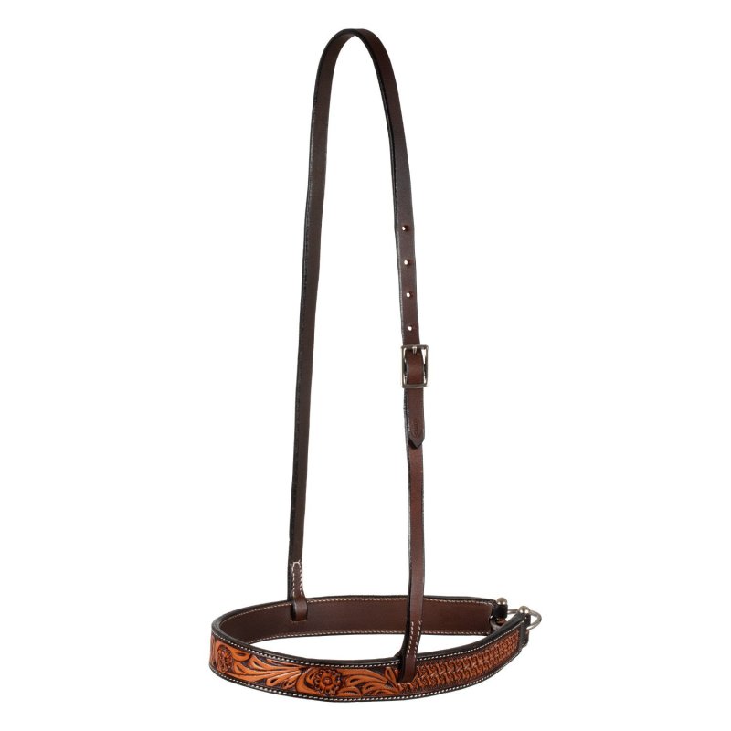 Pool's Equitazione Abbassatesta western floreale Testa di moro