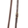 Pool's Equitazione Abbassatesta western in cuoio con fibbia in ottone