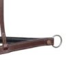 Pool's Equitazione Noseband western imbottito in cuoio oliato