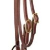 Platinum Pro Testiera Western con frontalino e fibbia singola 5/8"