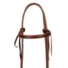 Platinum Pro Testiera Western con frontalino e fibbia singola 5/8"
