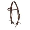 Platinum Pro Testiera Western con frontalino e doppia fibbia