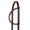 Berlin Custom Leather Testiera Western con frontalino e regolazione singola