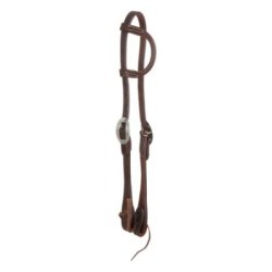 Lakota Saddlery Testiera a un orecchio in cuoio