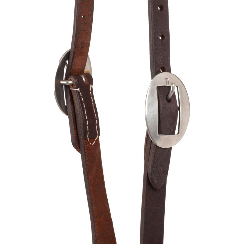 Lakota Saddlery Testiera a un orecchio in cuoio