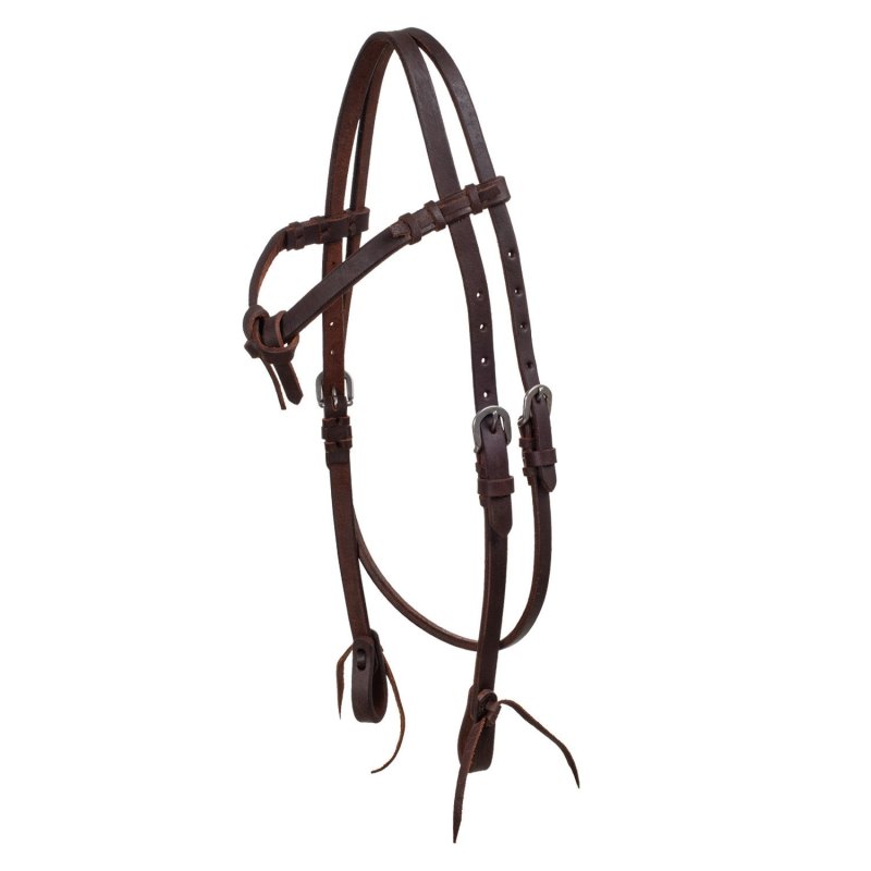 Lakota Saddlery Briglia Western nodo sul frontalino