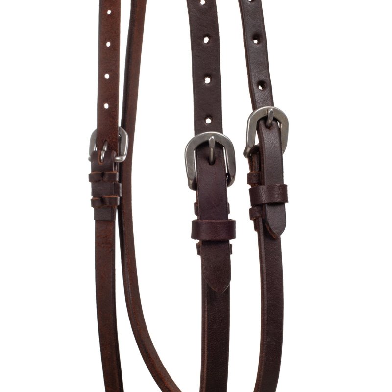 Lakota Saddlery Briglia Western nodo sul frontalino