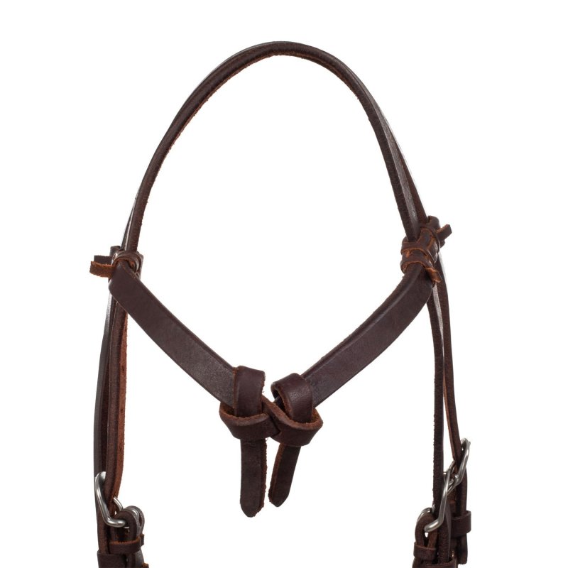 Lakota Saddlery Briglia Western nodo sul frontalino